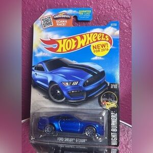 Hot Wheels Ford Shelby GT350R Blue Night Burnerz Target